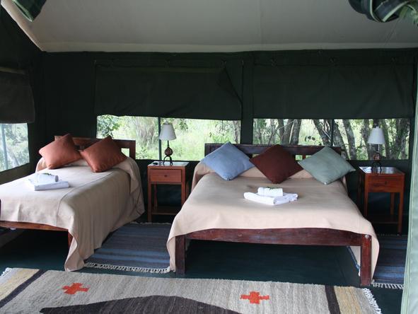 Porini Rhino Camp - Tents